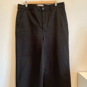 Everlane Cropped Wide Leg Pant